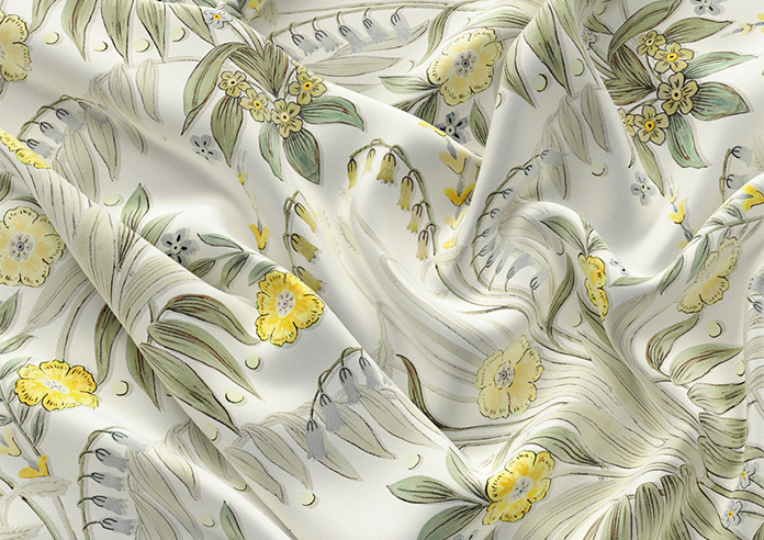 Cotswold Faux Silk, Marigold - Twist&Fit Roman Blind - Image 4